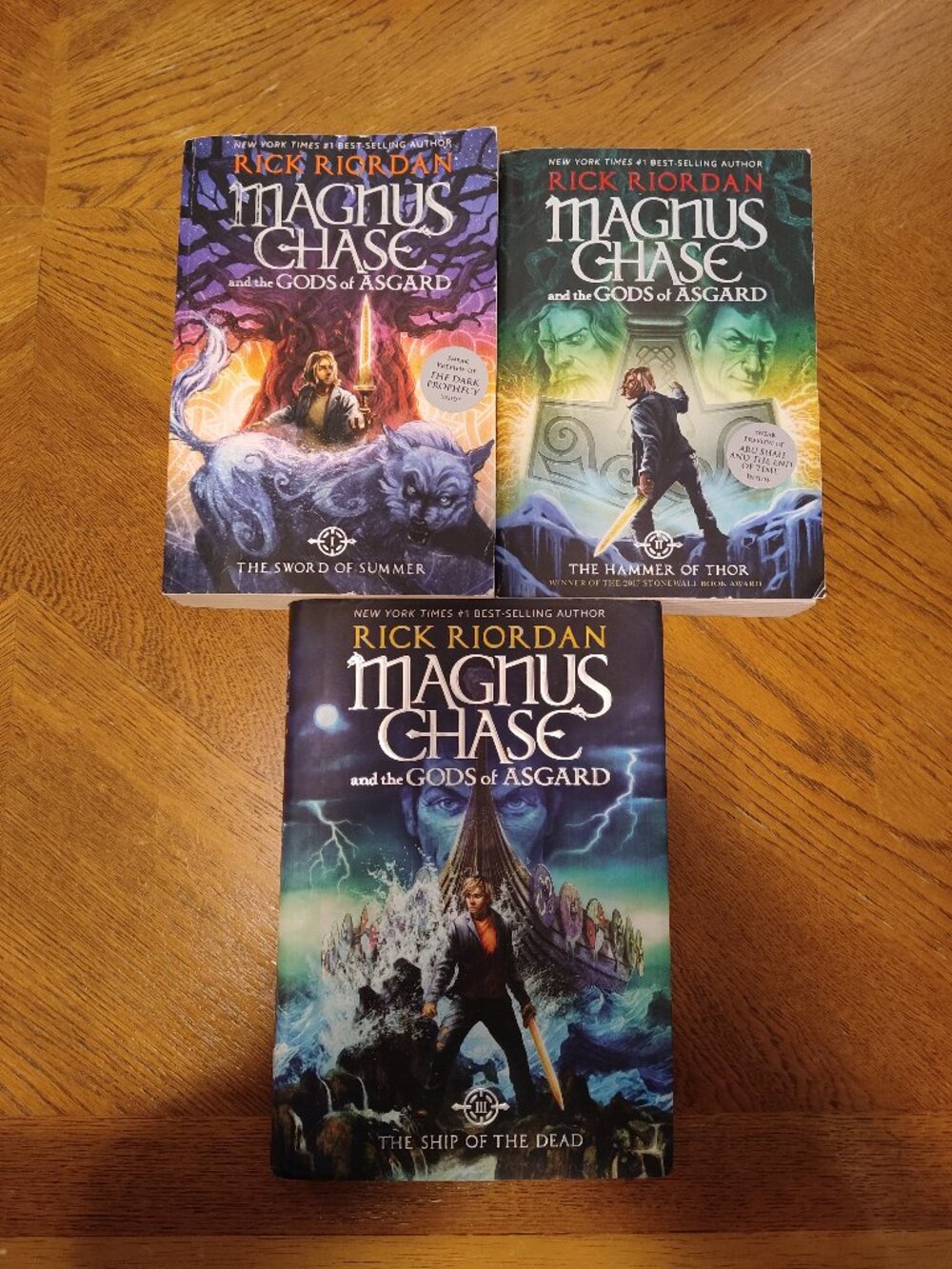 Rick Riordan - Magnus Chase and the Gods of Asgard (full trilogy)